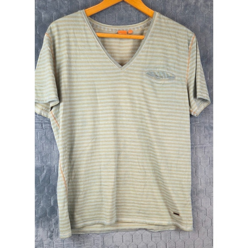 Boss by Hugo Boss Orange label V-neck T-shirt Short Sleeve Shirt X-Large